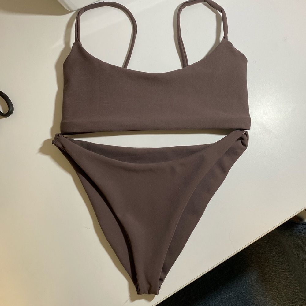 COPY - Handmade gorgeous brown bikini!!